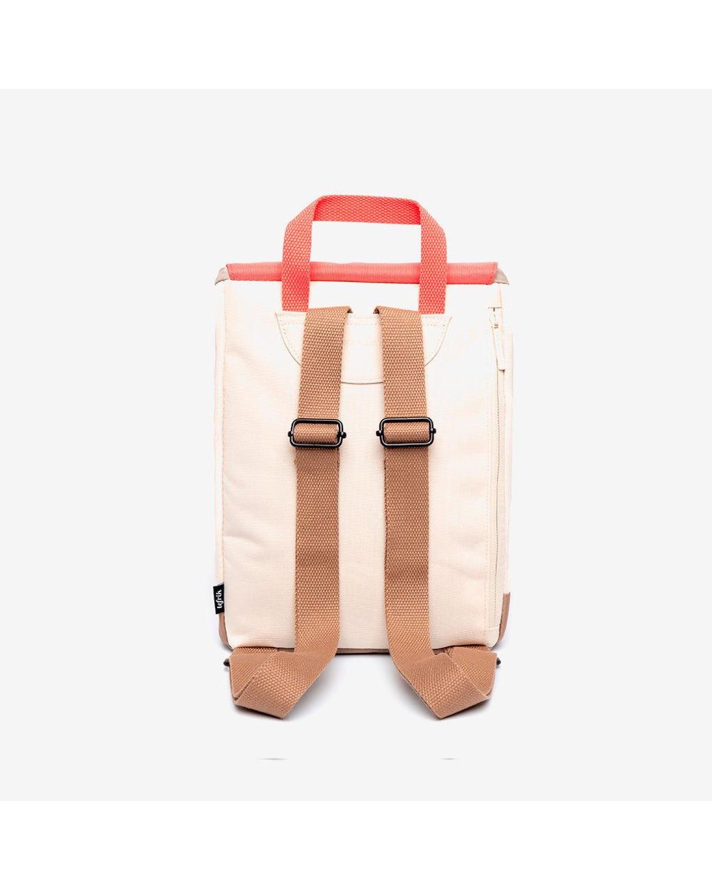 Lefrik Pink Kaut Mini Backpack Sunset Block