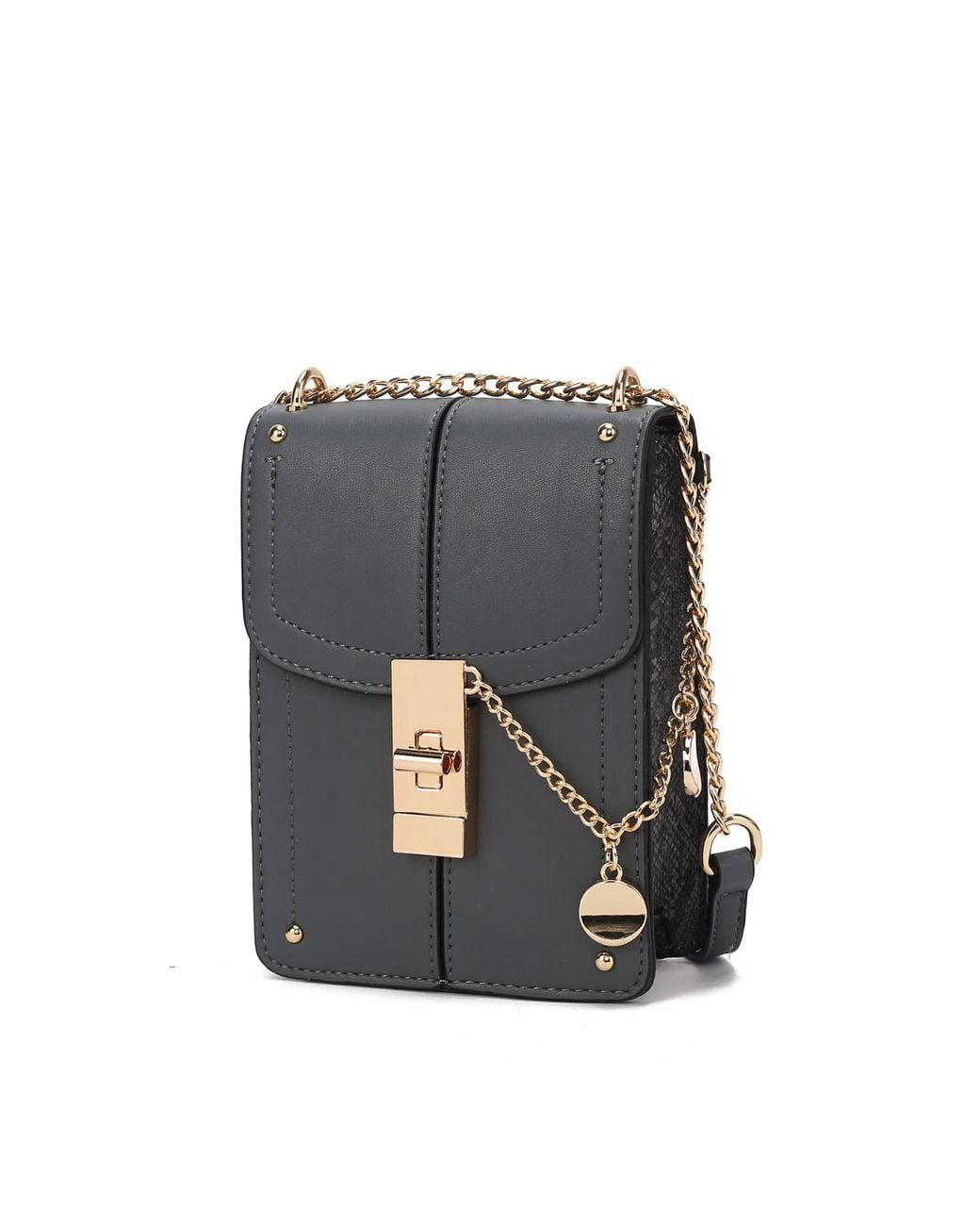 Mkf Collection - J'omor Gray Iona Crossbody Bag