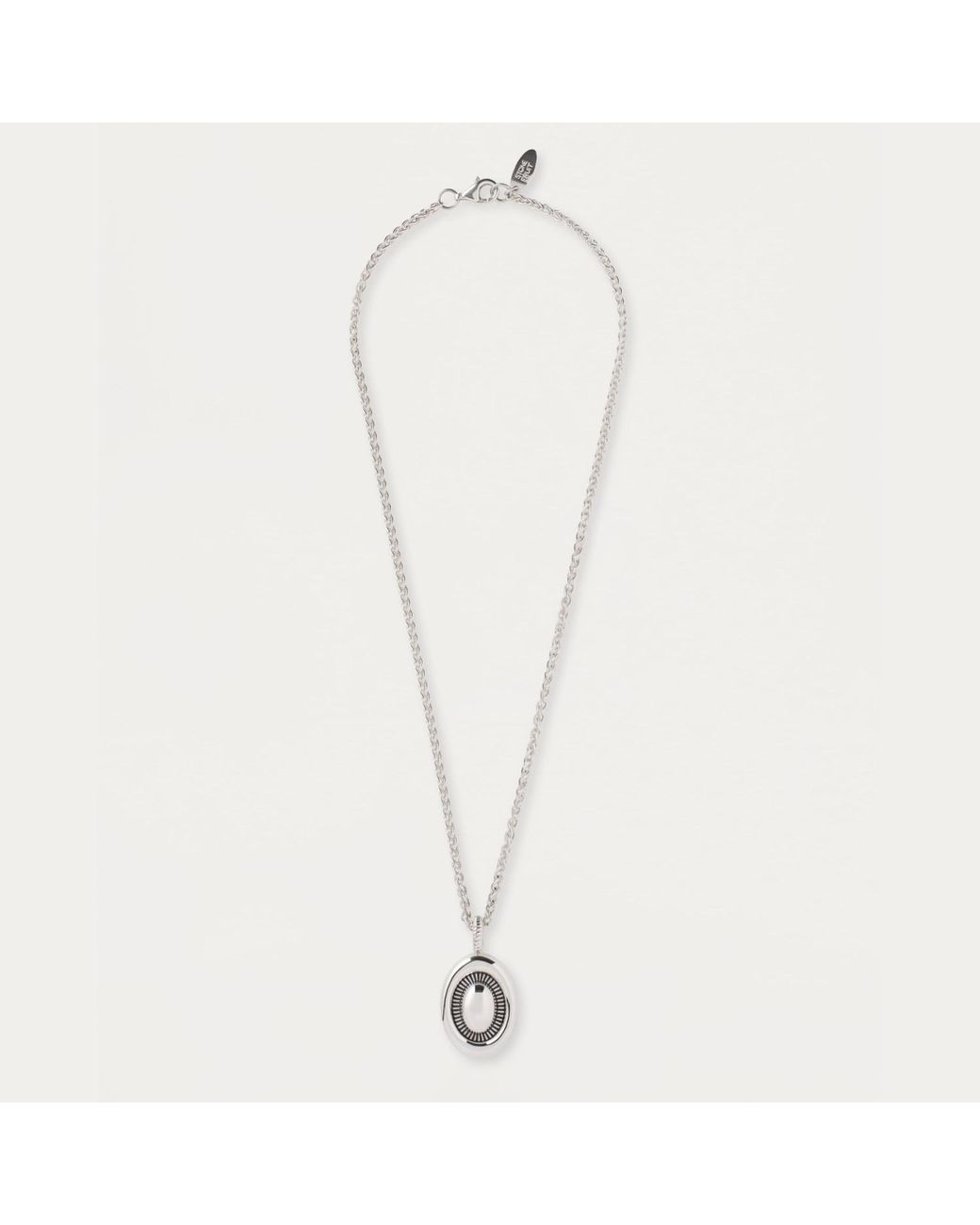 Stone Fruit Metallic Ranch Necklace