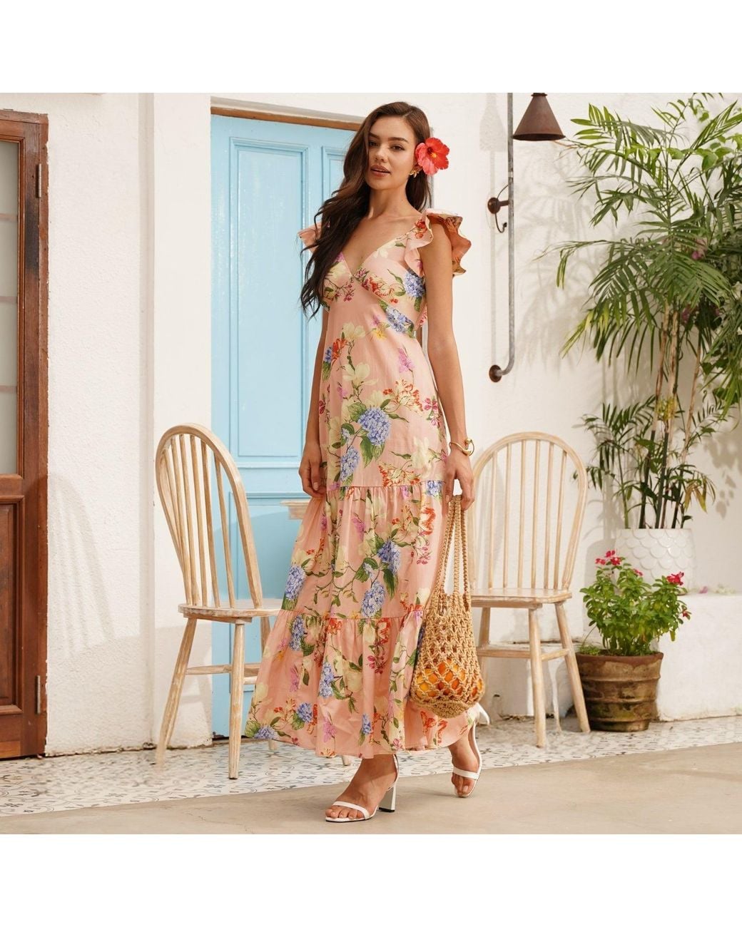 Yumi Kim Pink Gia Maxi Dress