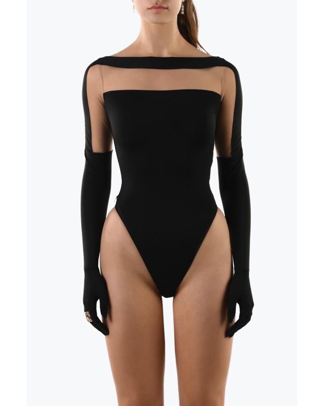 Room 24 Black Solera Bodysuit