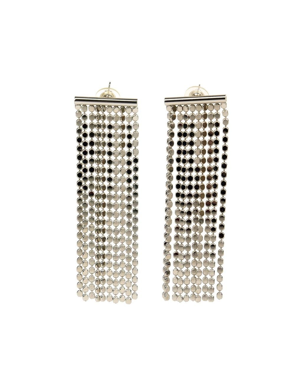 Addicted White Eterna Doré Earrings Plated