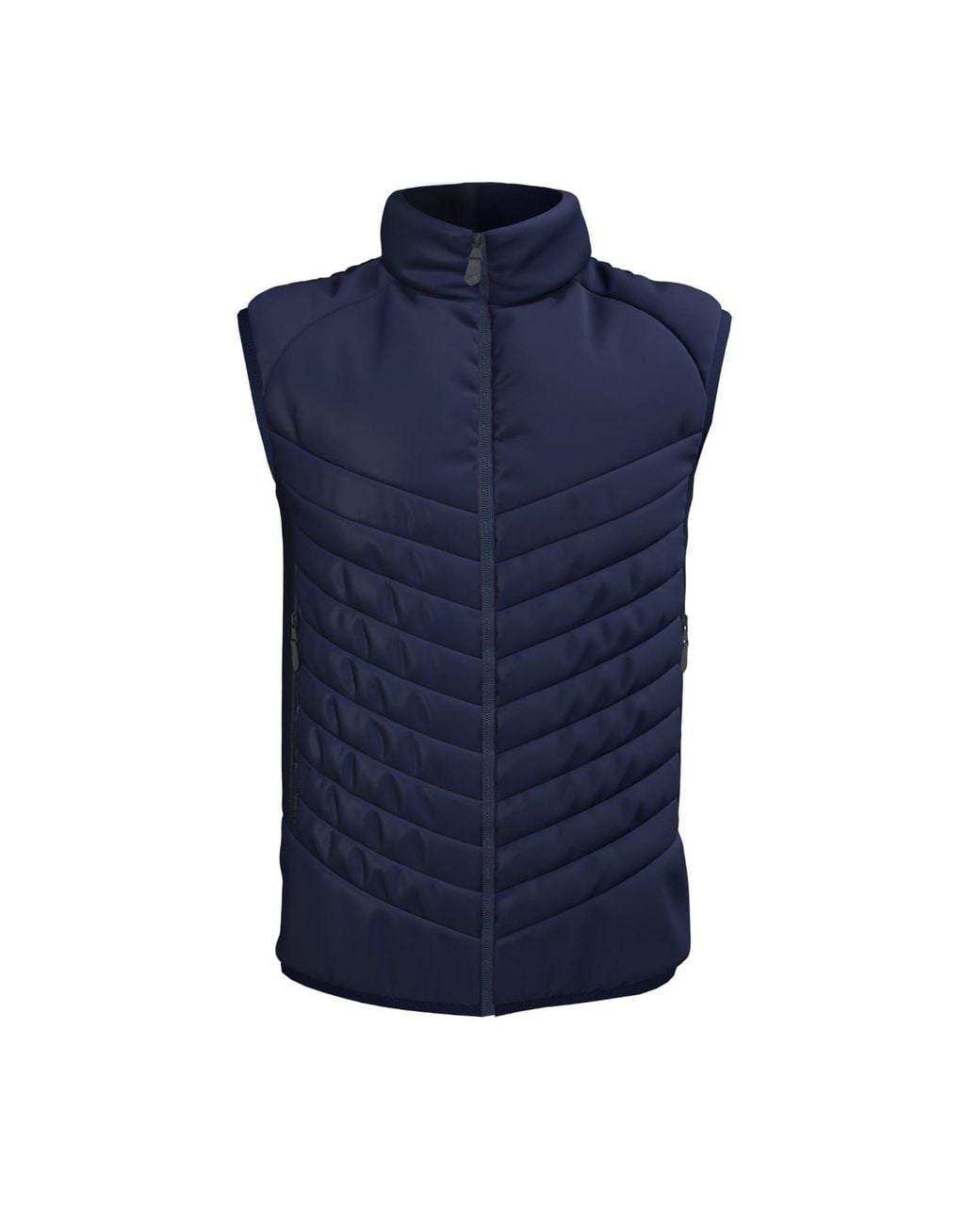 NUMBAT Blue Thermal Gilet for men