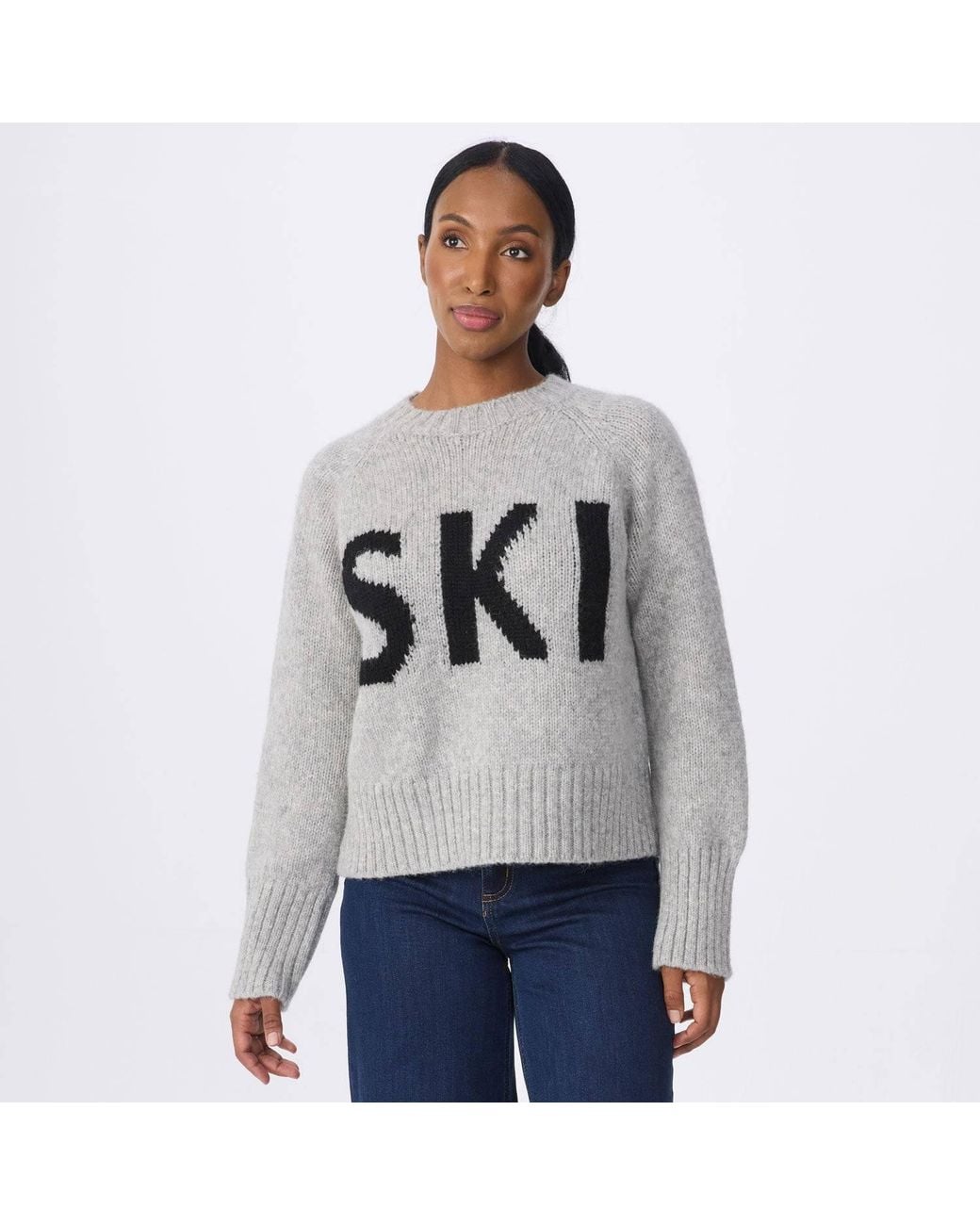 Krimson Klover Gray Ski Crew Neck