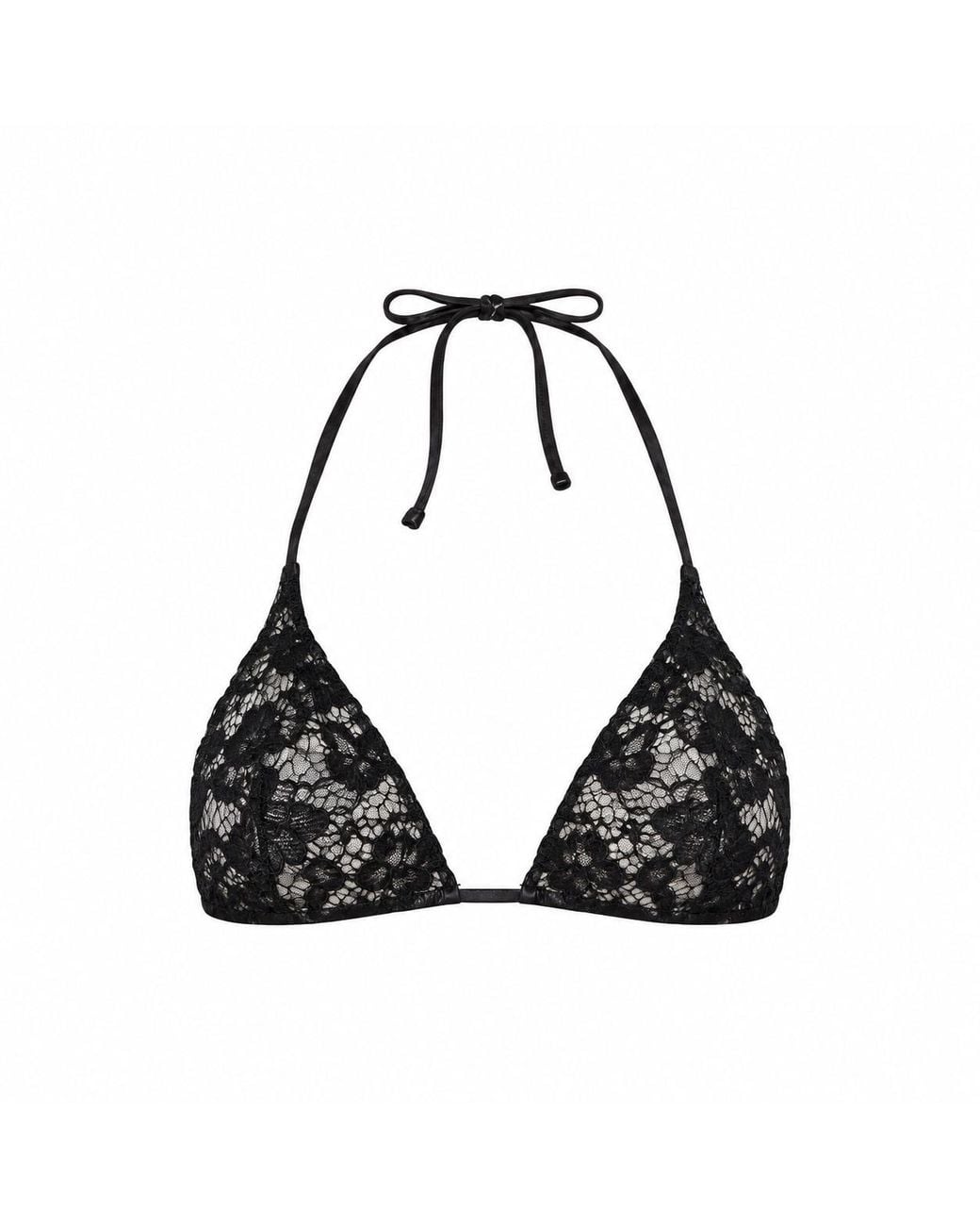 OSCARMORRIS Black Chic Lace Top