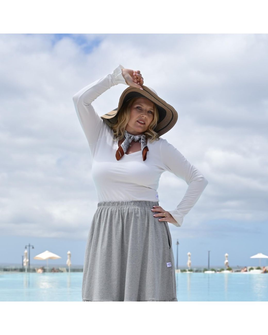 Frock Tales White Cullen Top