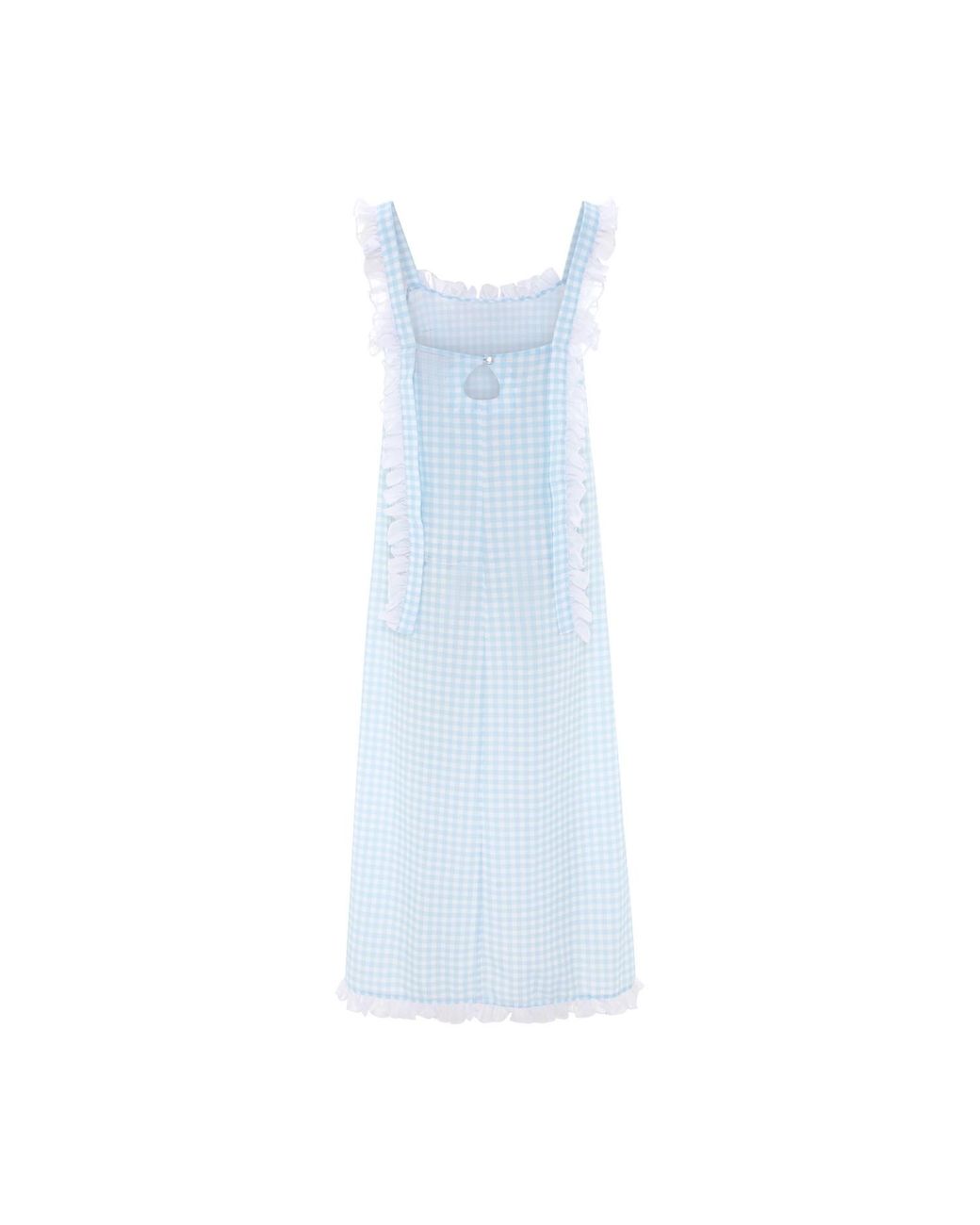 Love Letters X Blue Dolce Gingham Azzurro Sleep Dress