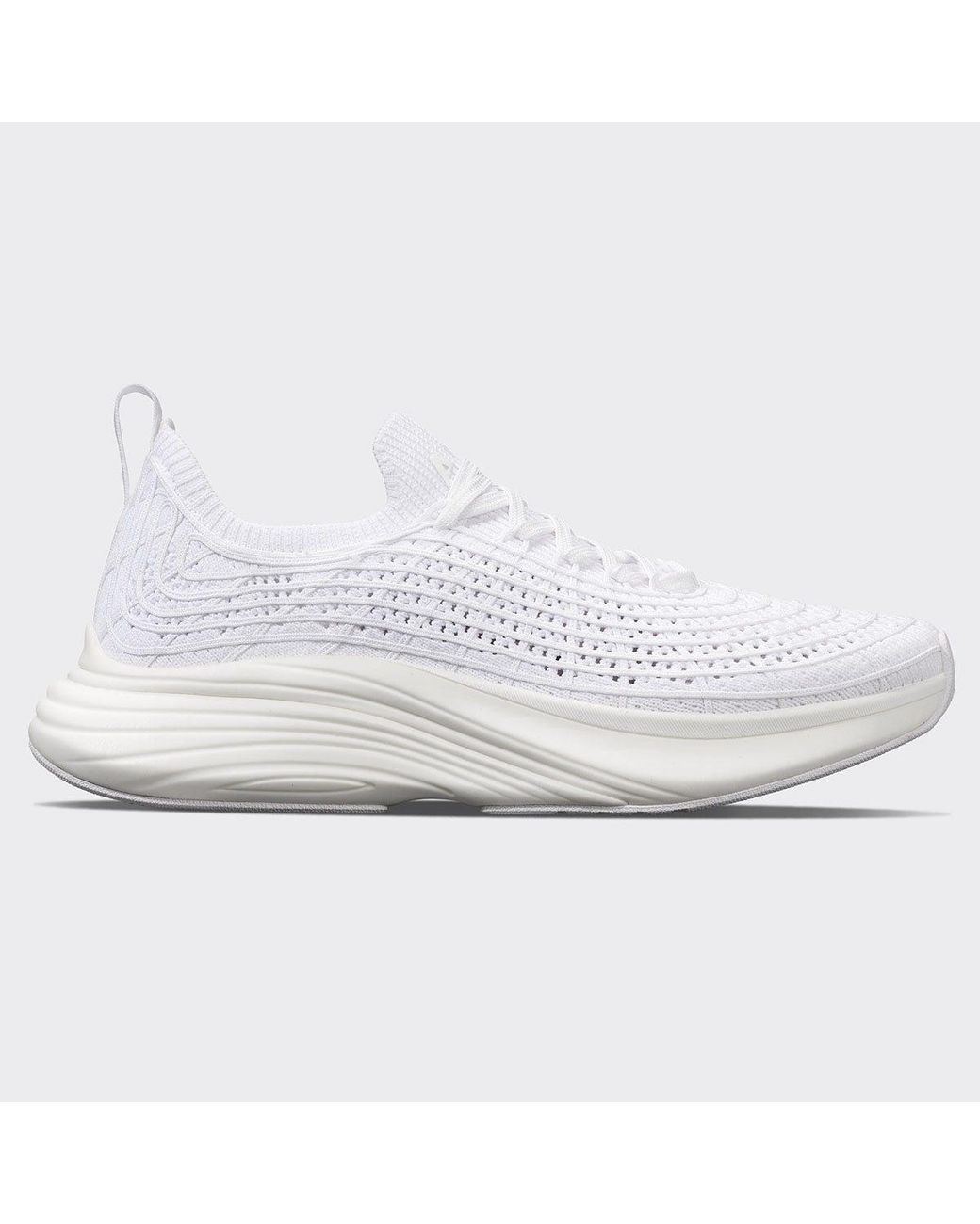 Athletic Propulsion Labs White Techloom Zipline