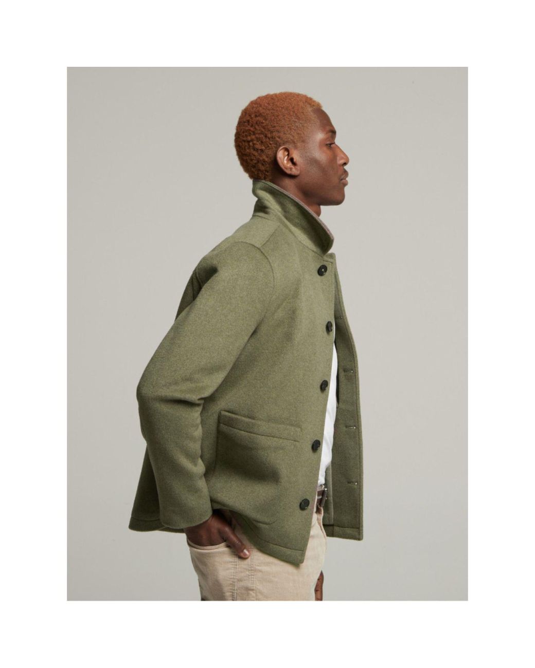 Guards London Green Kendrew Shacket for men