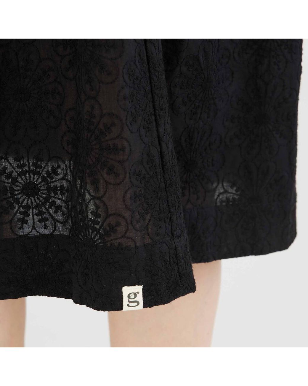 GROBUND Black The Organic Skirt Nelly