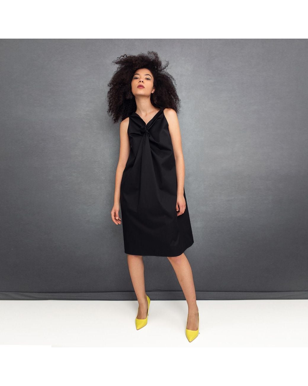 Bianca Popp Black Rosebud Dress
