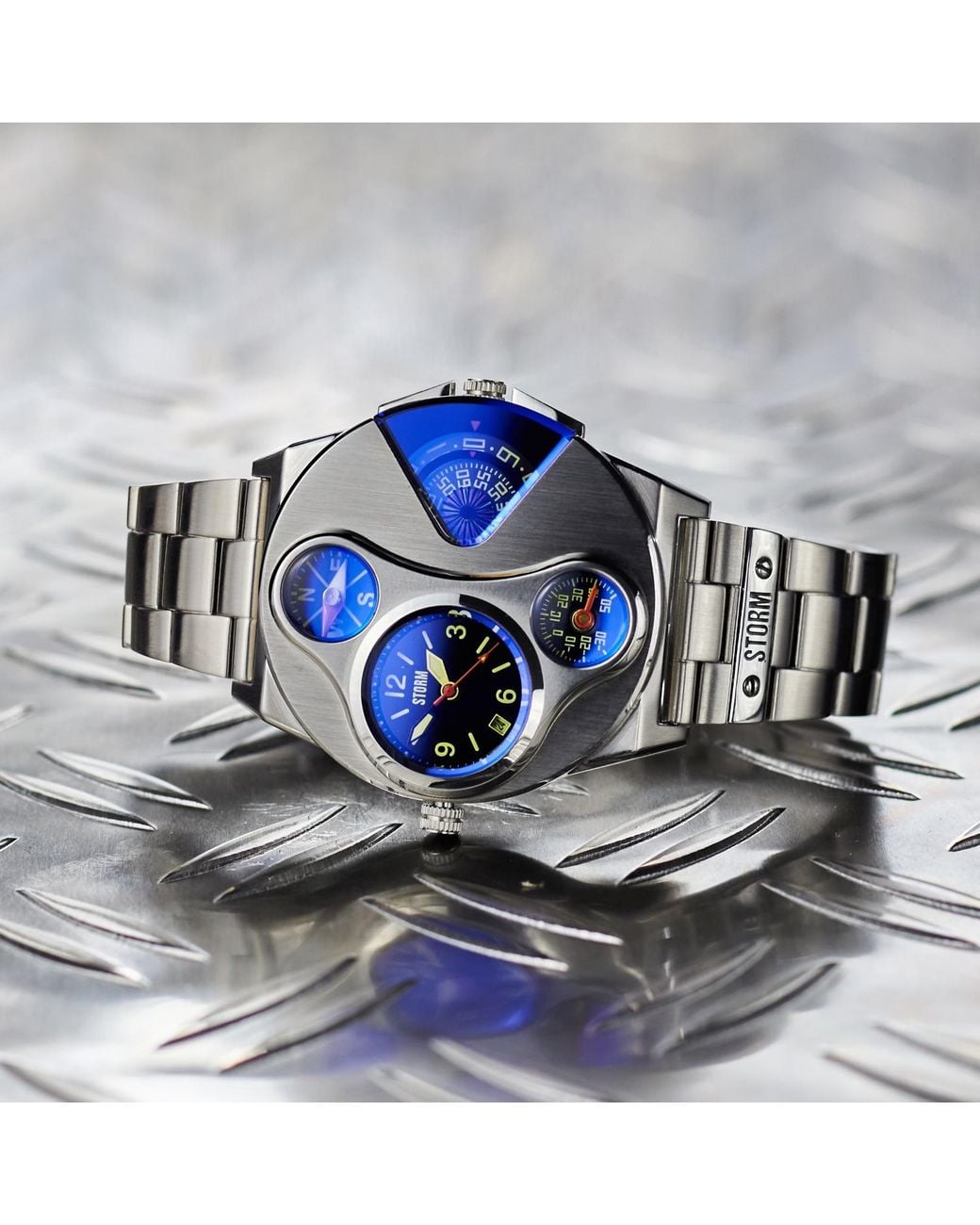 Storm Metallic Navigator Lazer for men