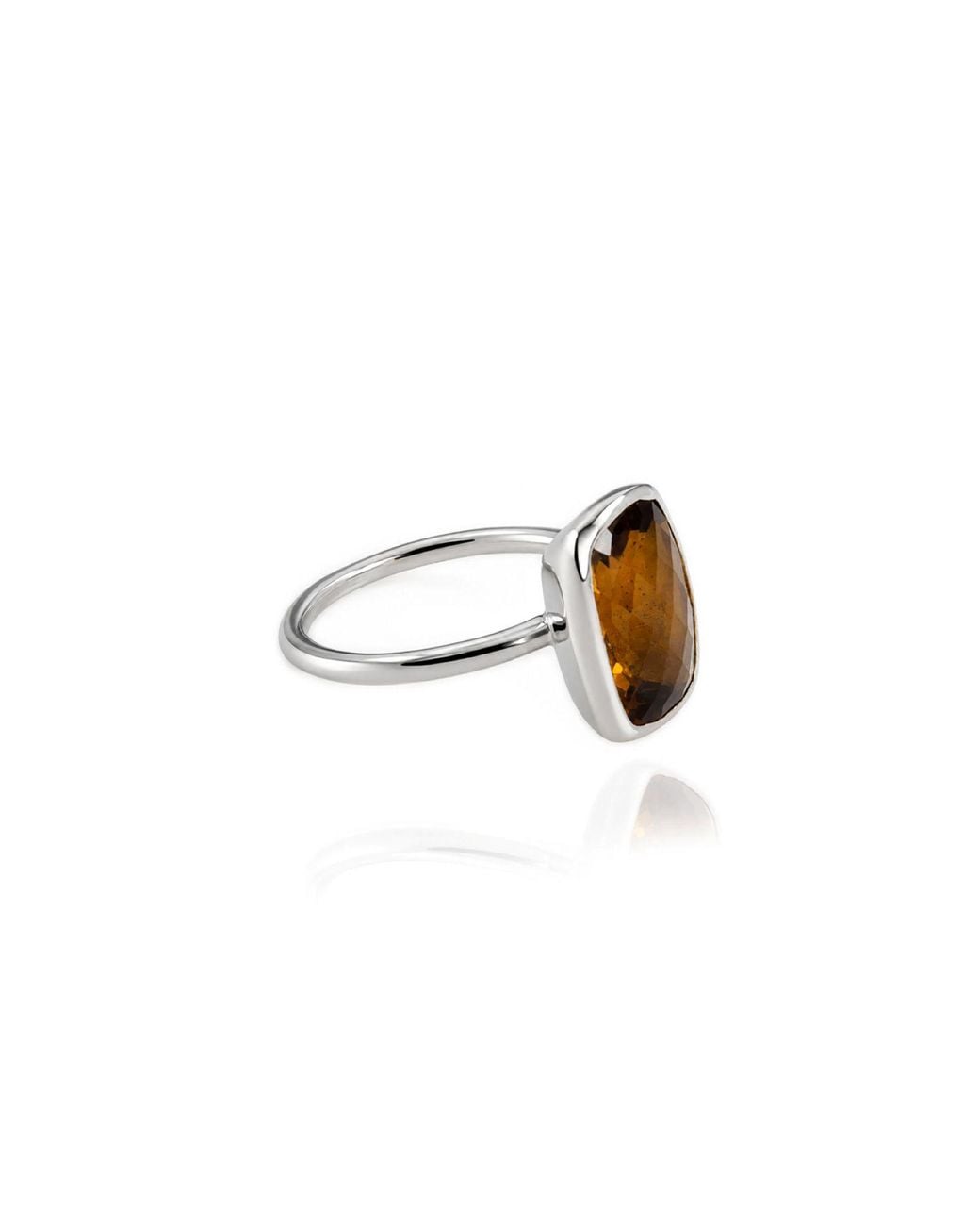 The Jewellery Store London Metallic Desert Sunrise Quartz Ring