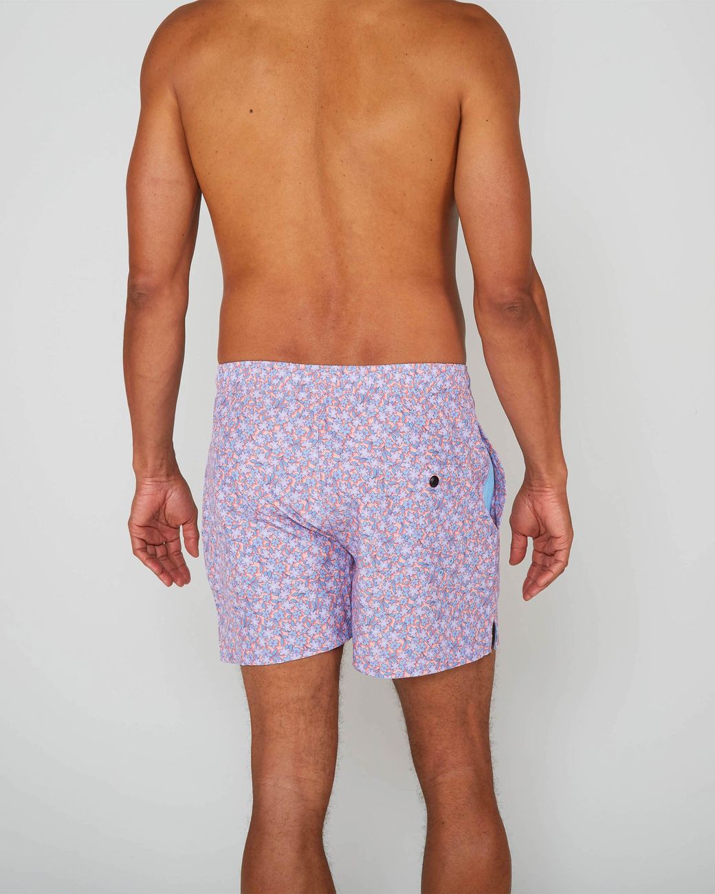 Lords of Harlech Purple Quack Lawn Swim Short for men