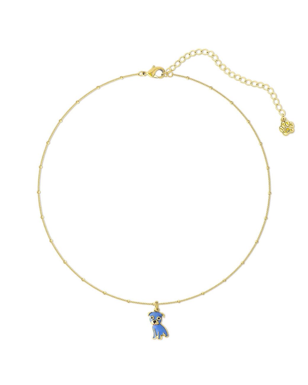 Cloud Haven Metallic Mini Pittie Sweetie Pendant