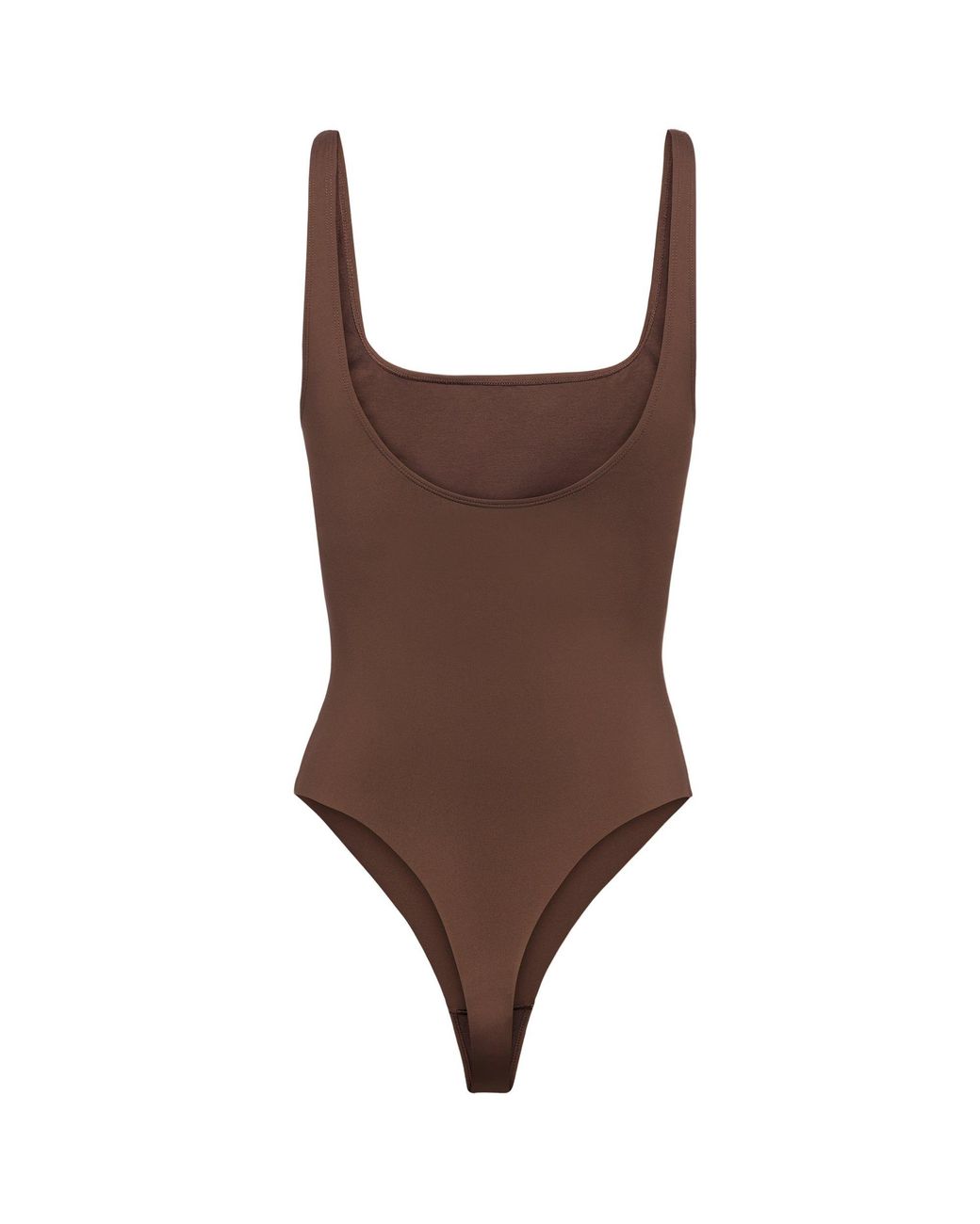 JIV ATHLETICS Brown Sculpt Bodysuit