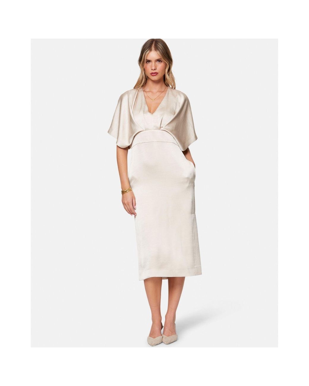 Helen Mcalinden Natural Neutrals Eabha Ivory Dress