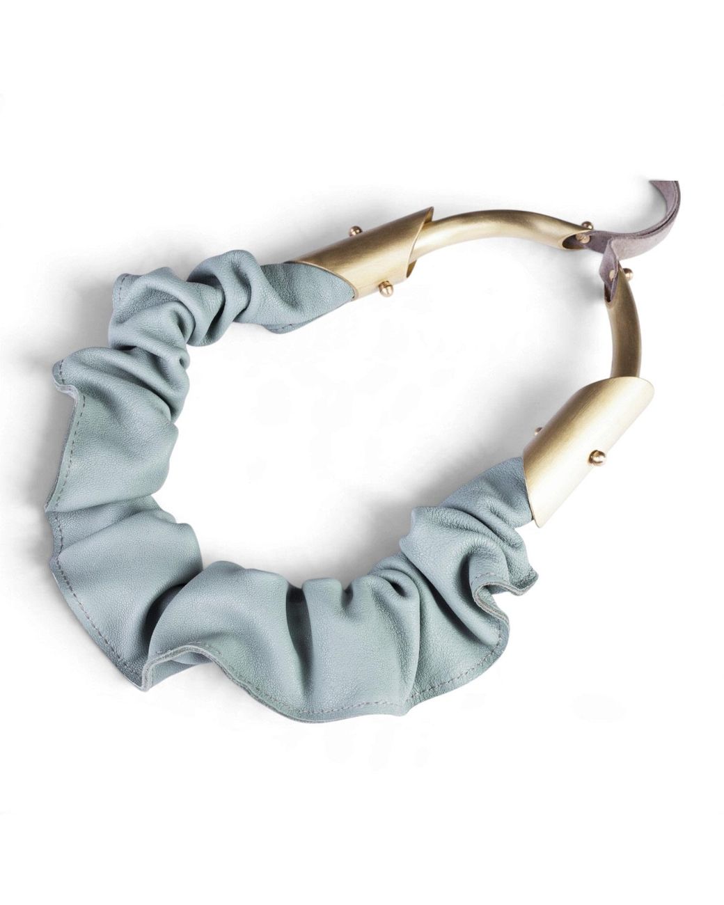 Svetlana Vukov Blue Mint Pulse Necklace