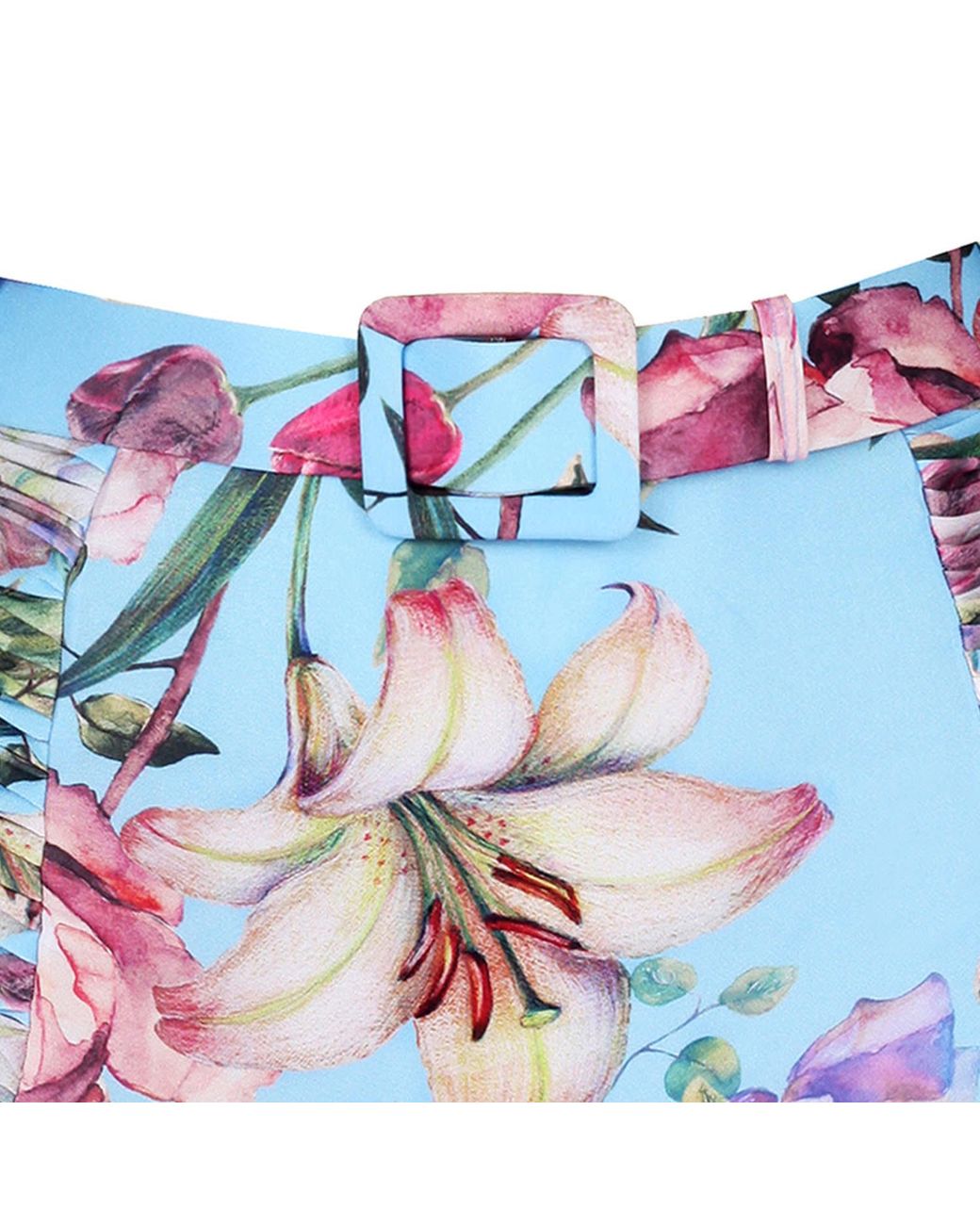 Nur Karaata Blue Cosmos Blu Bikini Set