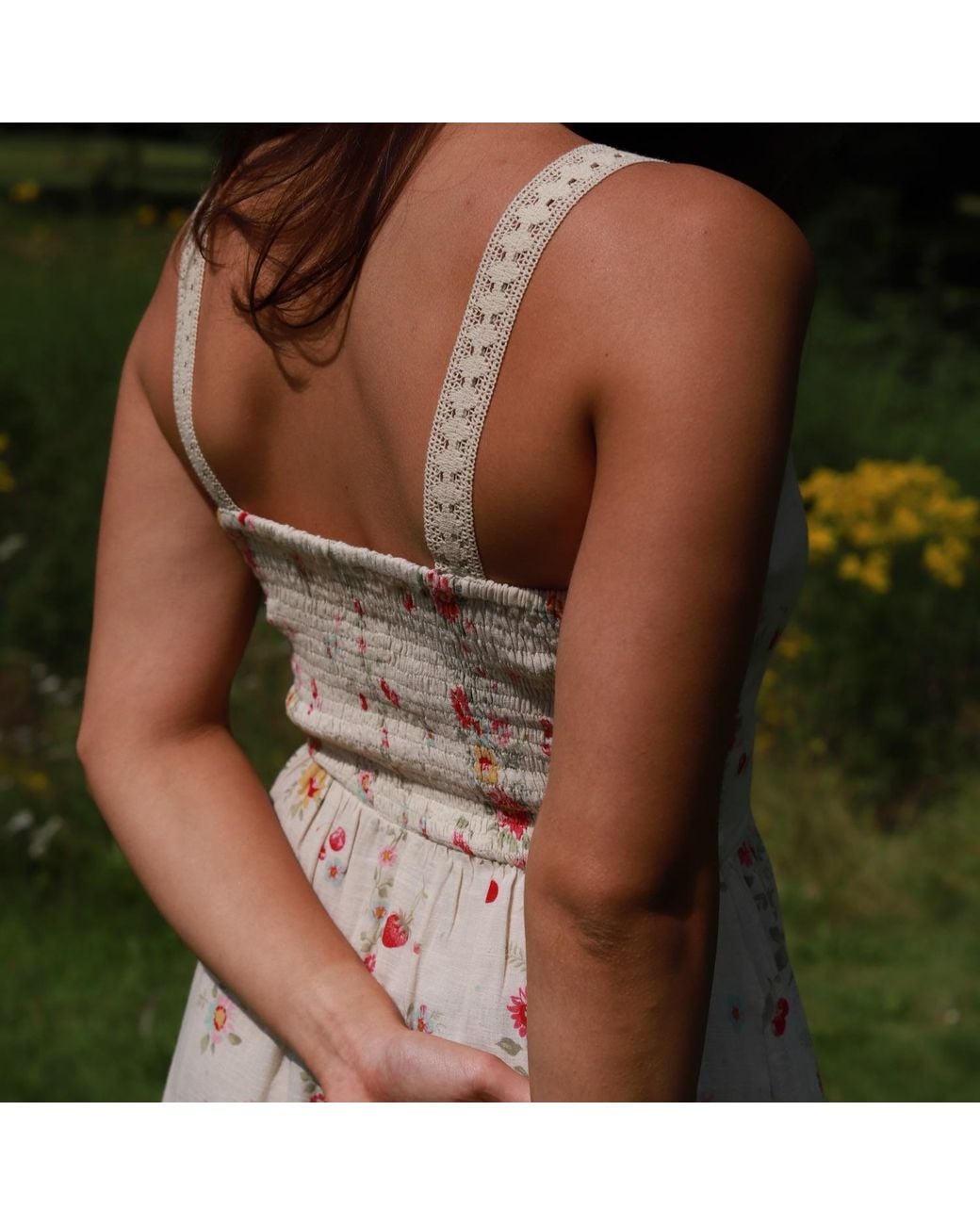 Em & Shi Pink Two Bows Dress
