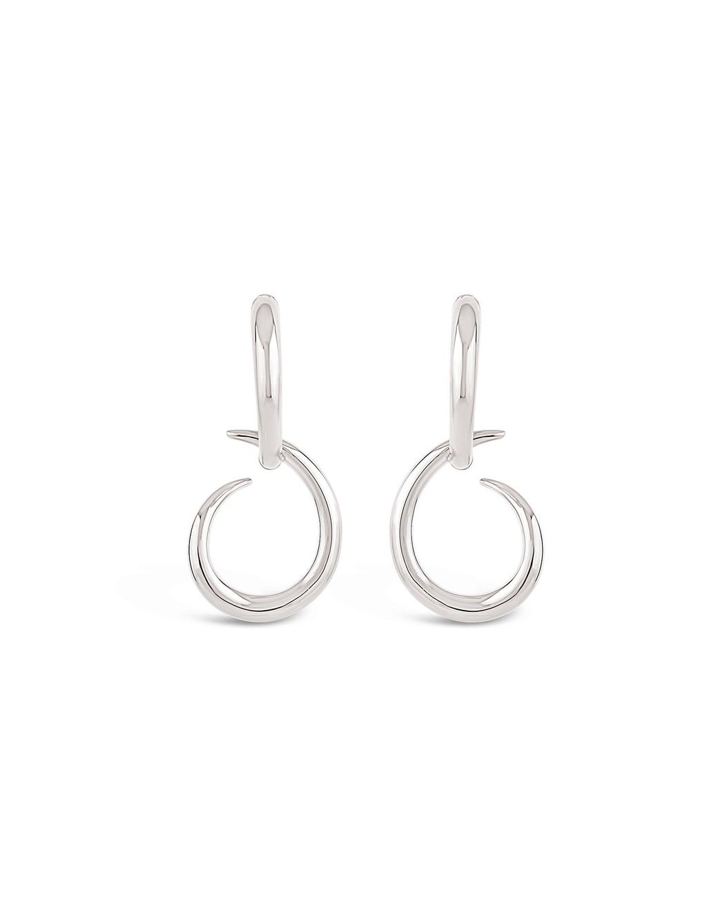 Dinny Hall Metallic Toro Drop Hoops