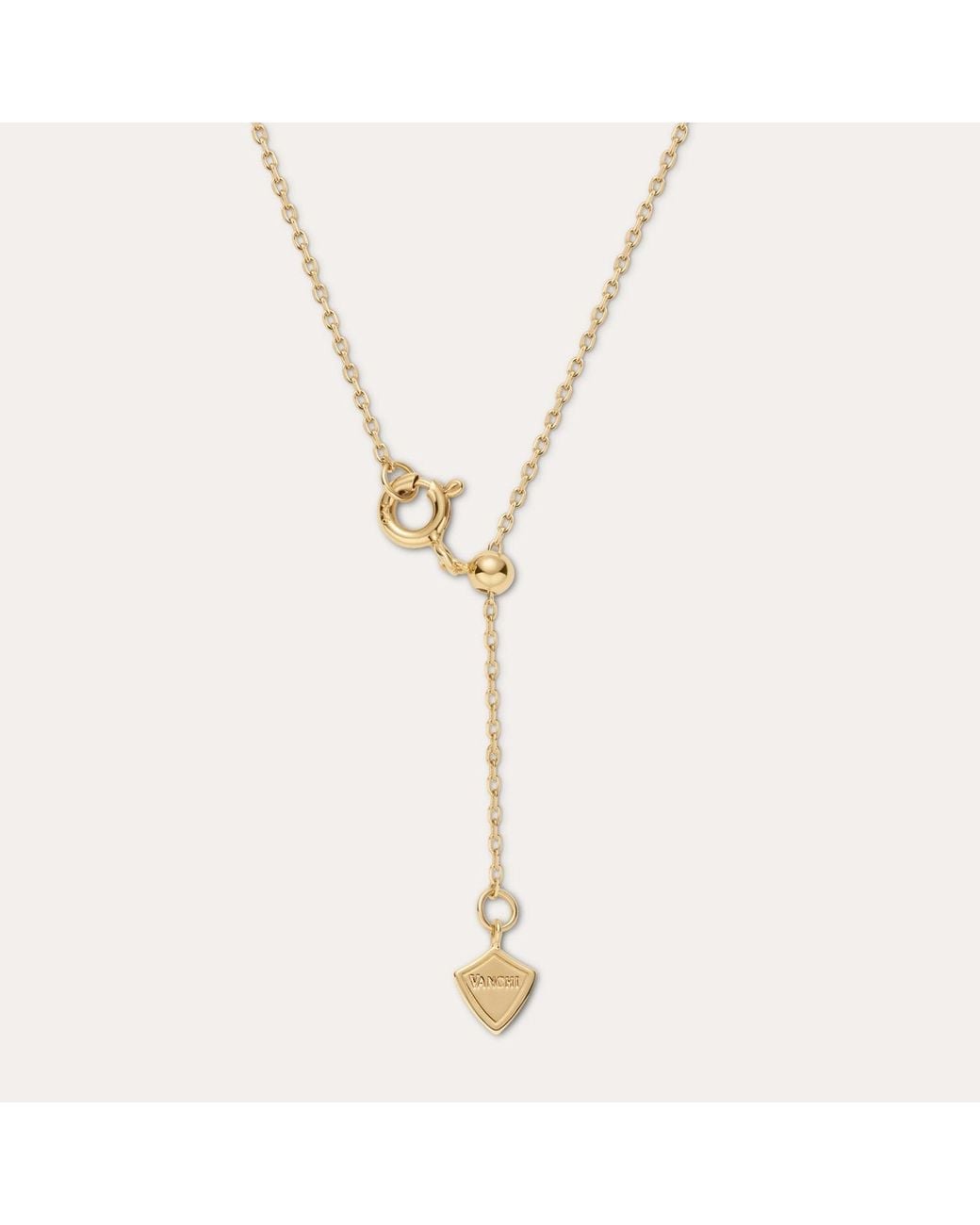 Vanhi Metallic Freshwater Pearl Necklace