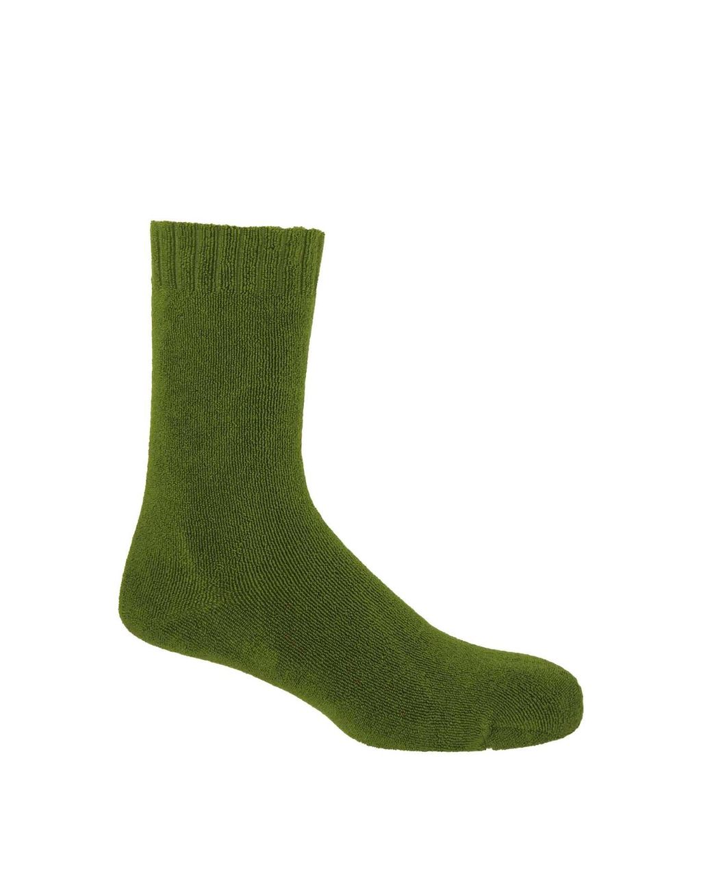 Peper Harow - Made in England Green Ribbed Cuff Bed Socks – Bundle Classic for men