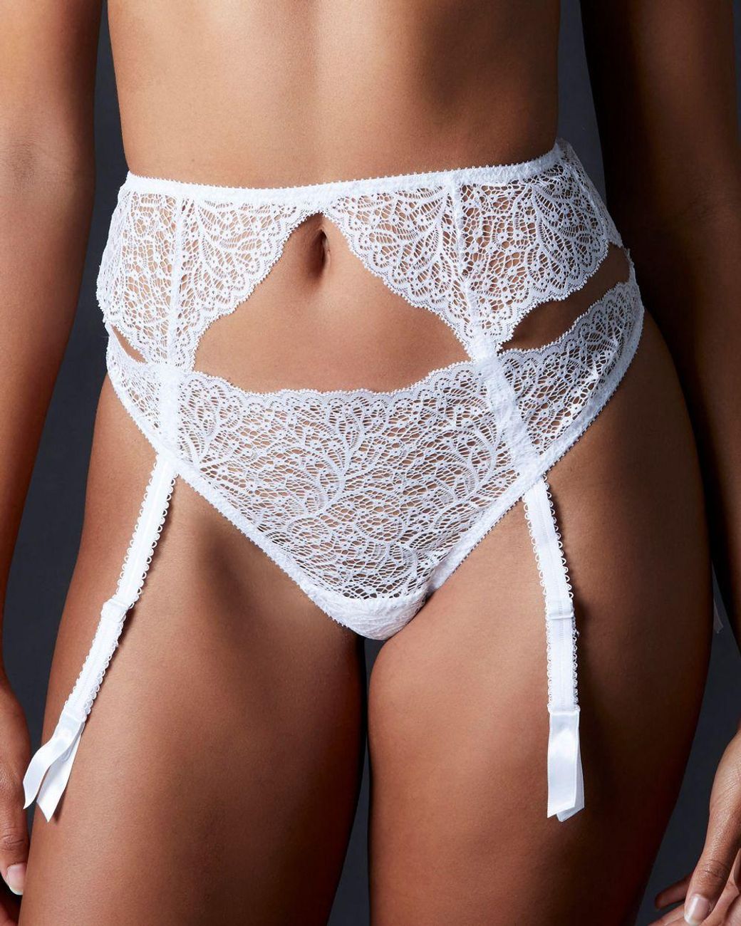 Journelle White Allegra Thong Blanc