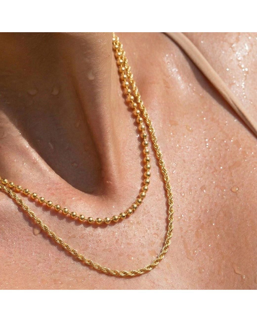 With Love Darling Metallic Elisa Necklace