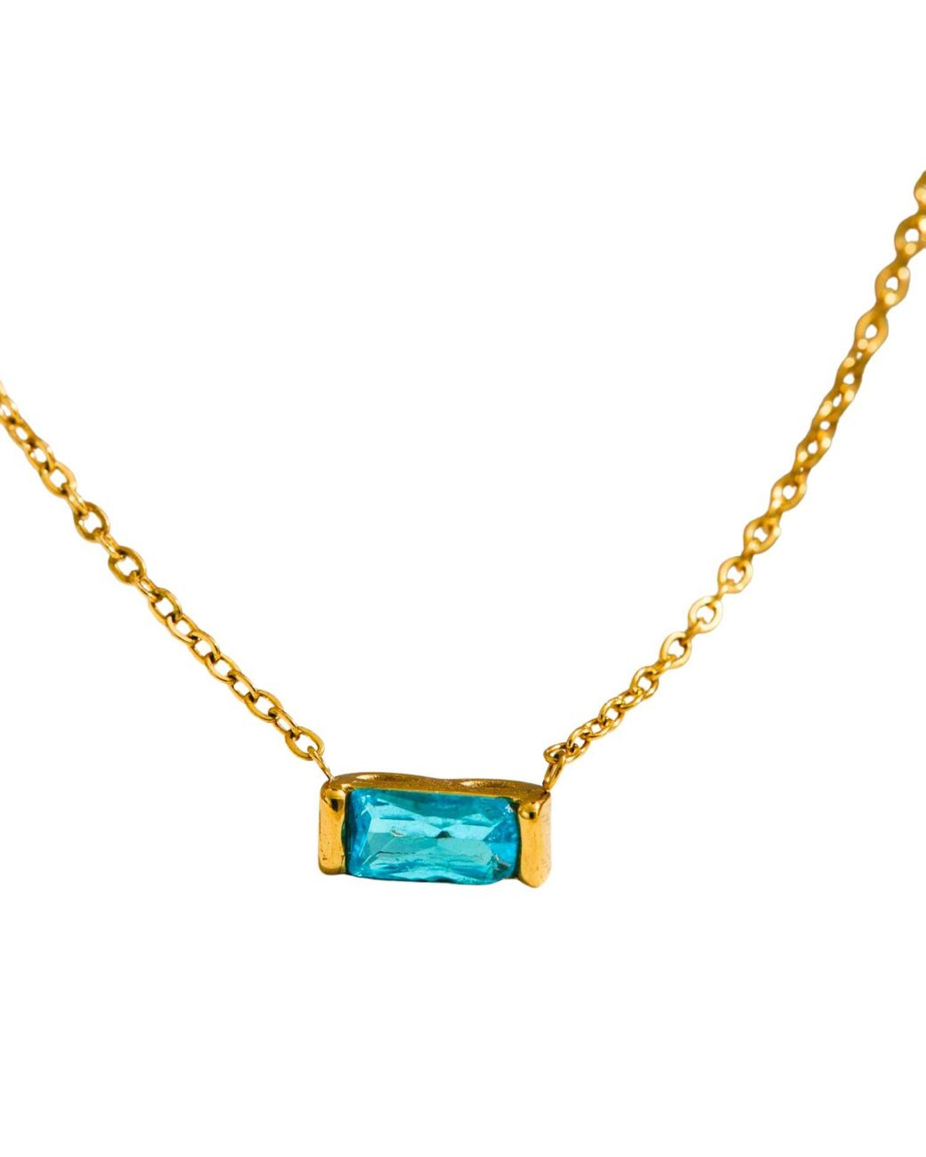 Mulgaro Blue Galene Necklace