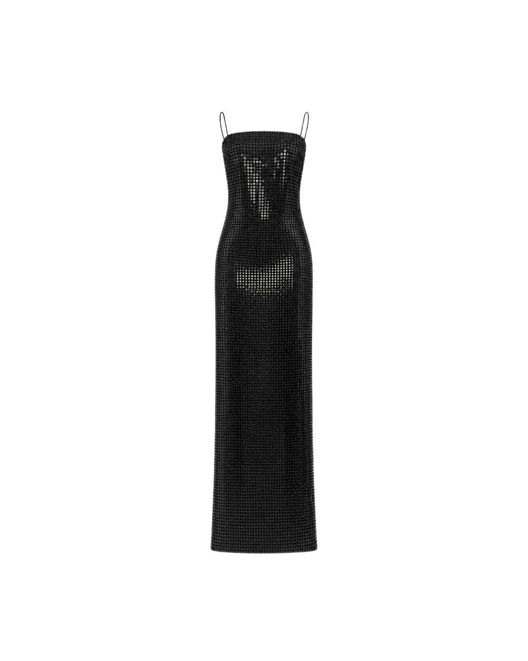 OSCARMORRIS Black Lola Dress