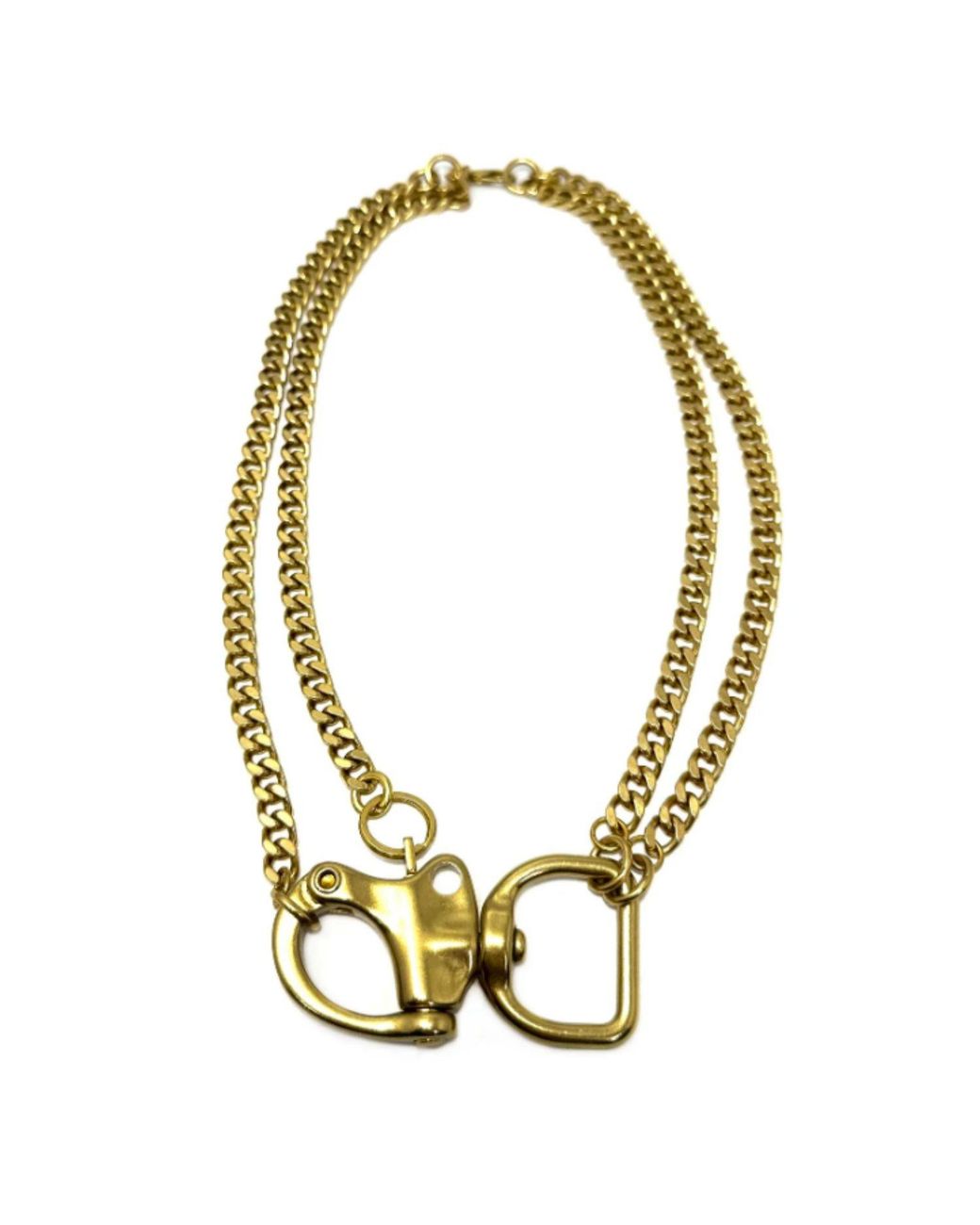 Rachel Nathan Metallic Recon Necklace