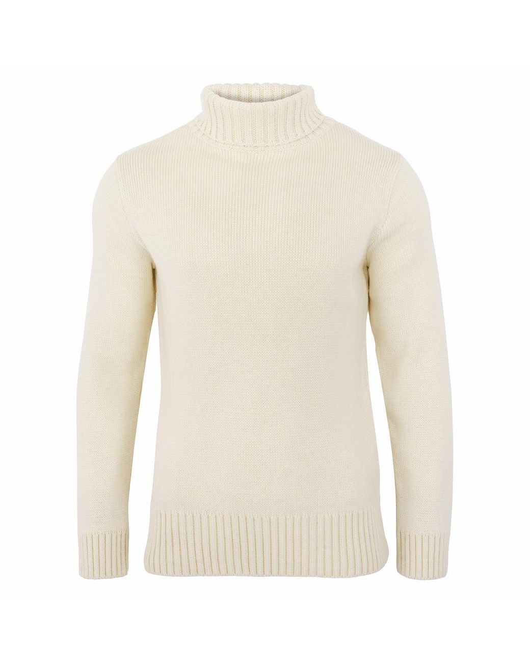 Paul James Knitwear Natural The Fitted Submariner for men