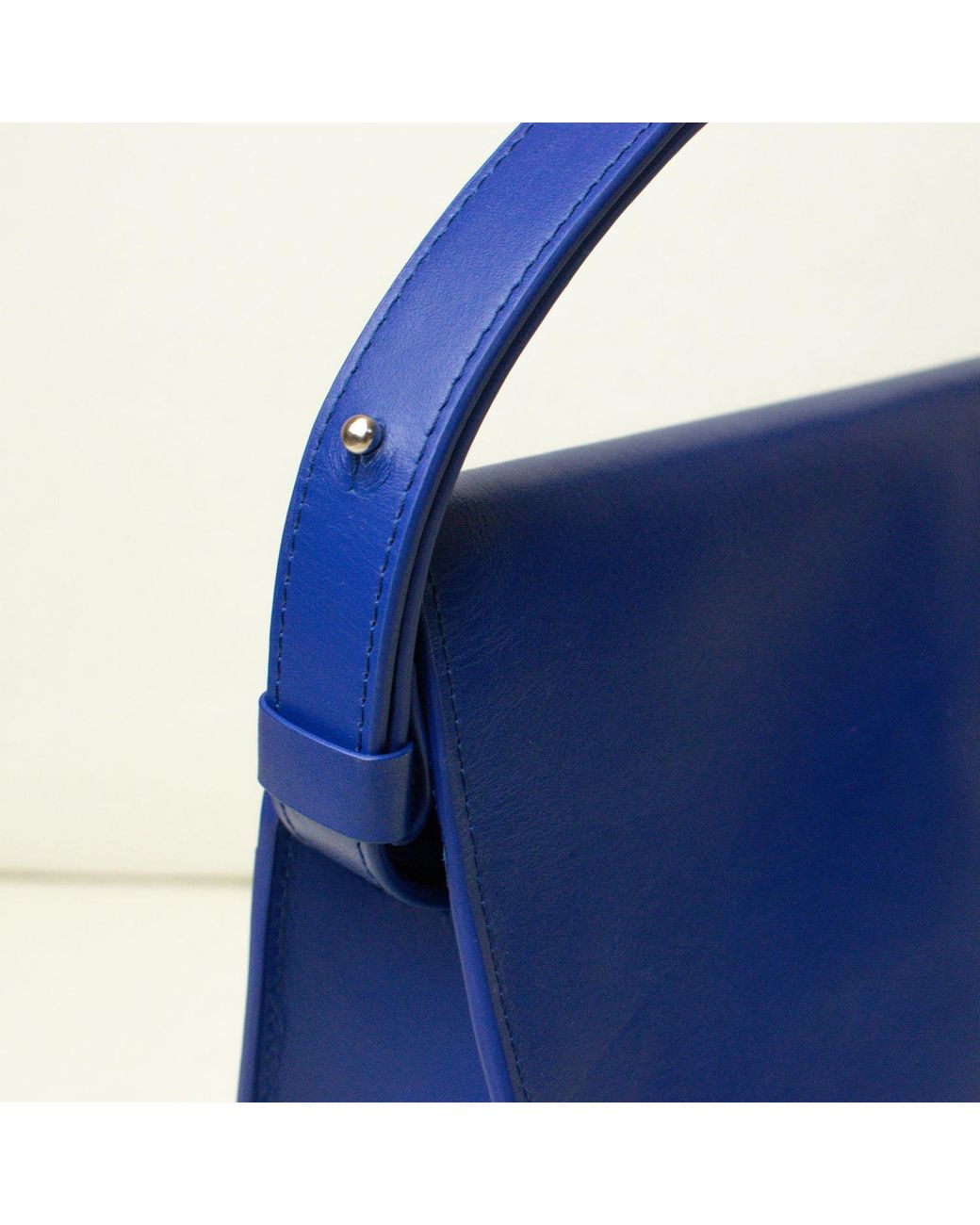 godi. Blue The Christy Handmade Adjustable Mini Shoulder Bag