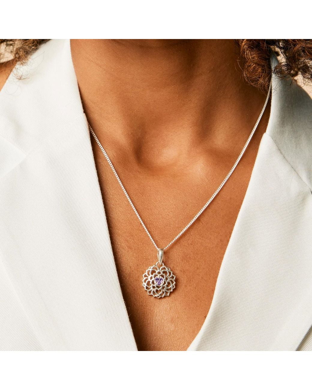 Charlotte's Web Jewellery Metallic Crown Chakra Necklace