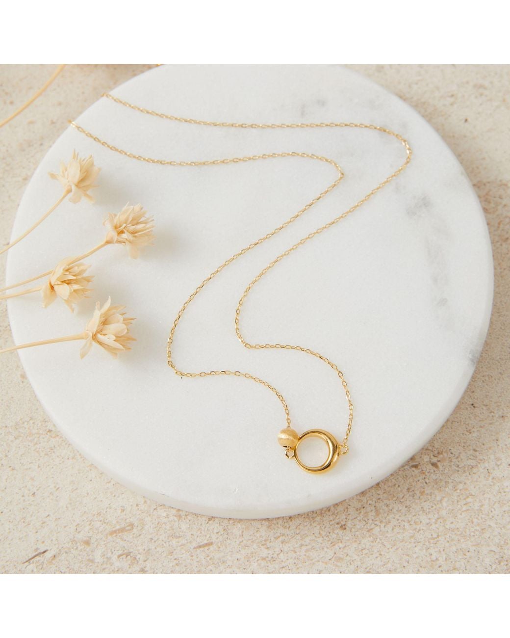 Esterah Metallic Orah Necklace