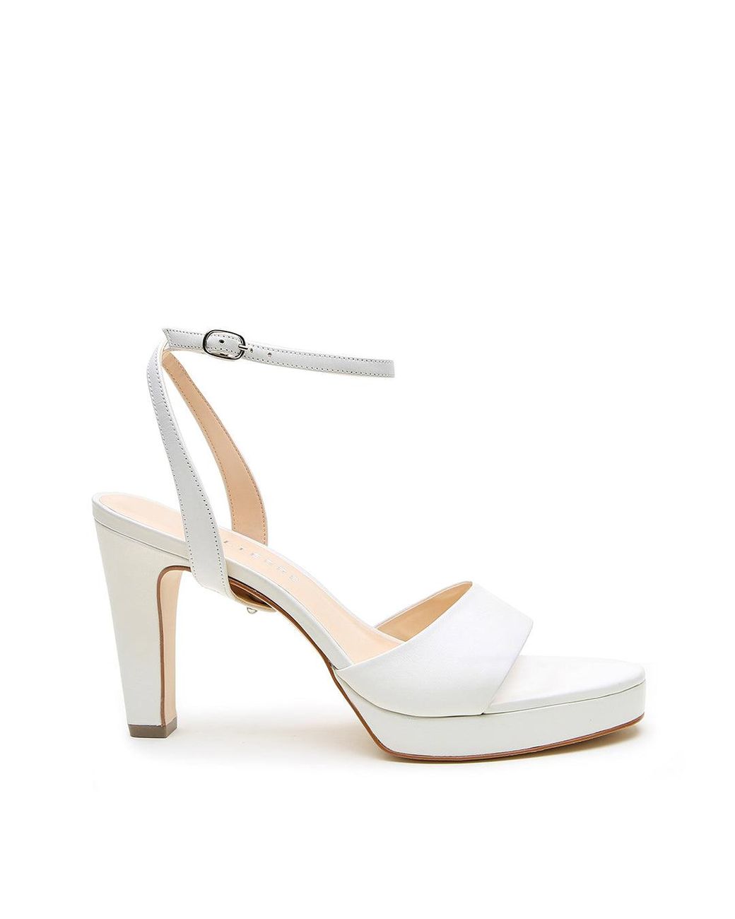 Alterre White Lo Platform + Marilyn Strap