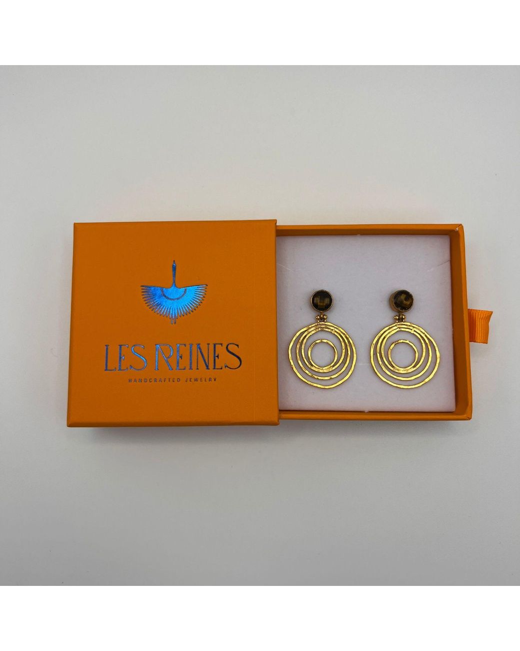 Les Reines Metallic Solstice With Smoky Topaz