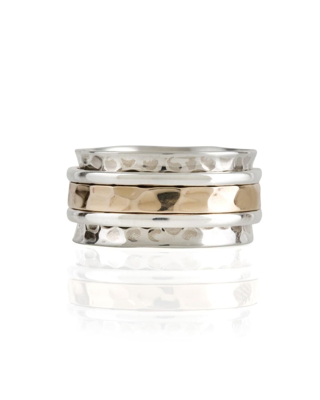 Charlotte's Web Jewellery Metallic Karma Fortune Spinning Ring & Bangle Gift Set
