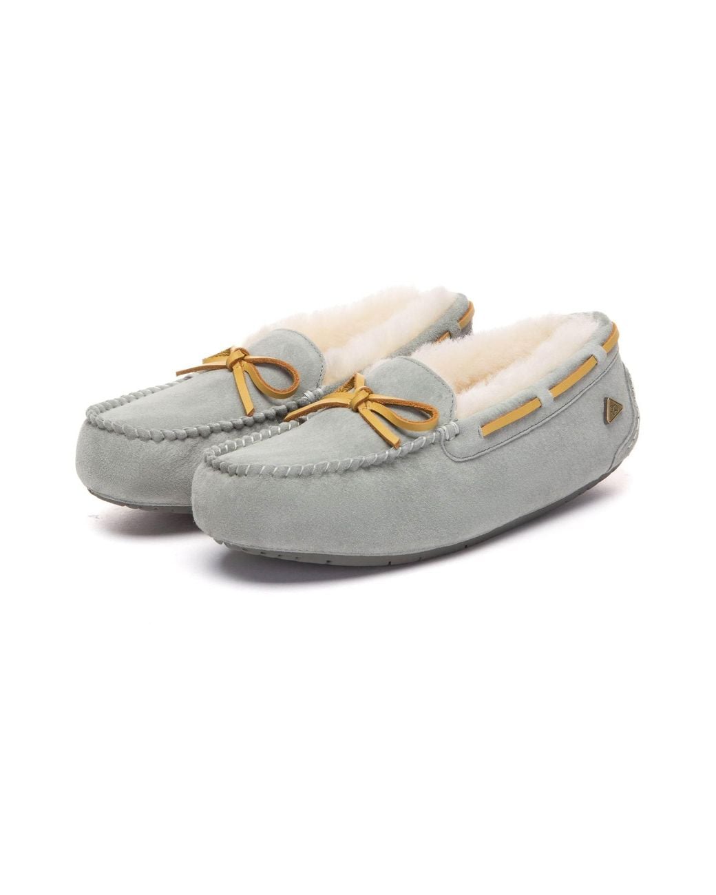 EverAu Australia Gray Crested Leather Loafers