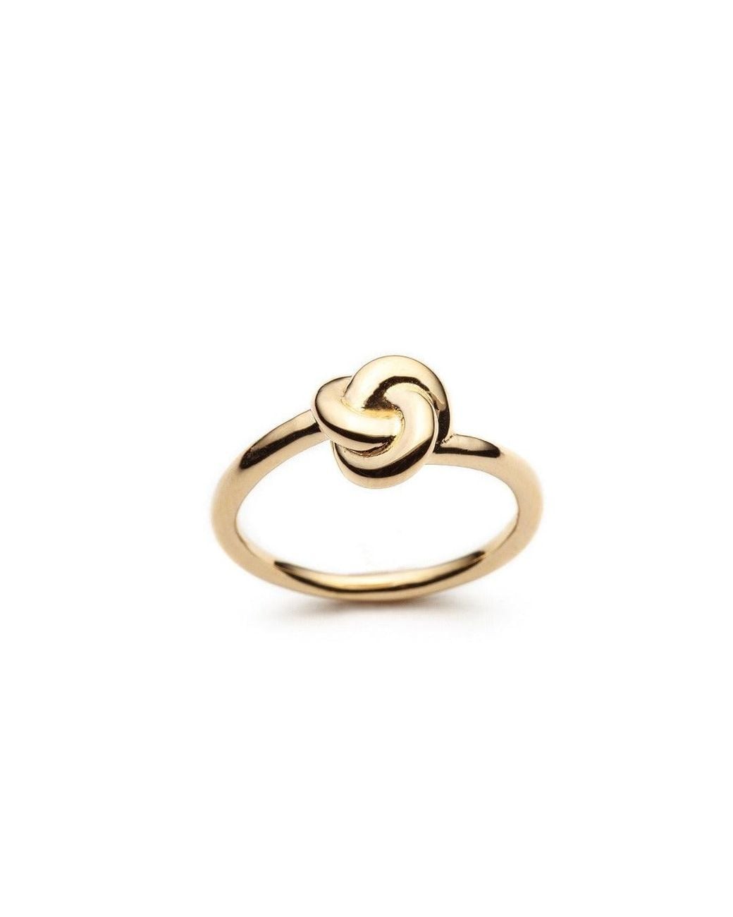 With Love Darling Metallic Knot Ring