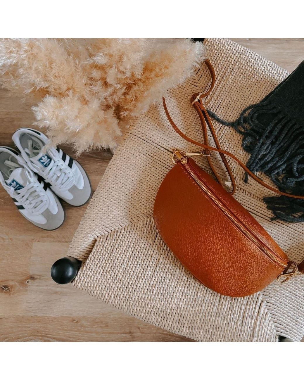 Betsy & Floss Brown Zadar Crossbody & Waist Bag
