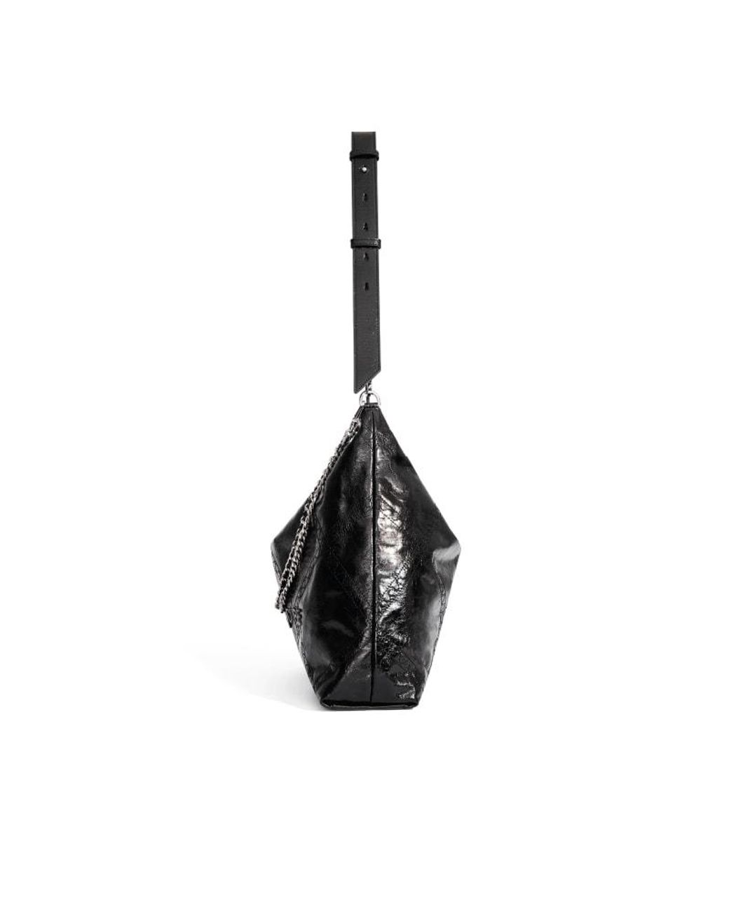 Orange Cube Black Metropolitan Crossbody Bag