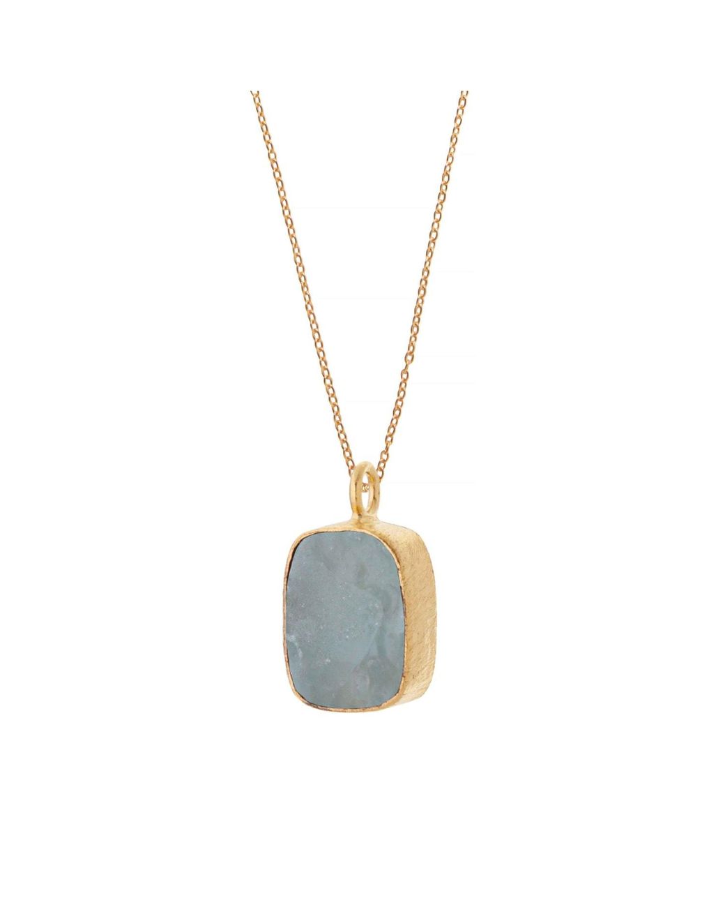 Goddess Charms Blue Elemental Crystal Necklace