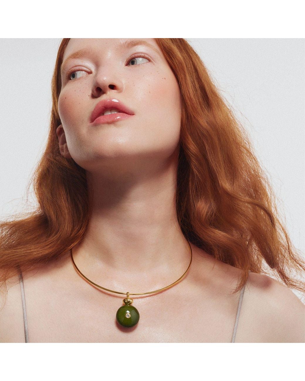 Saule Label Metallic Paloma Collar Necklace