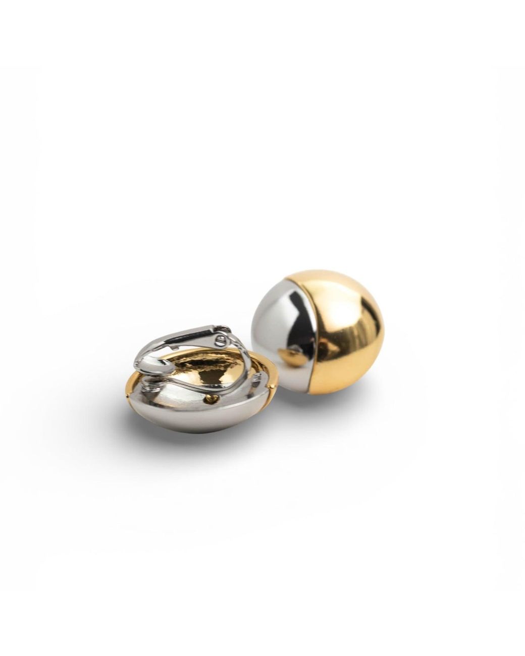 Miss Cecilia Metallic Luna Sol Clip Earrings