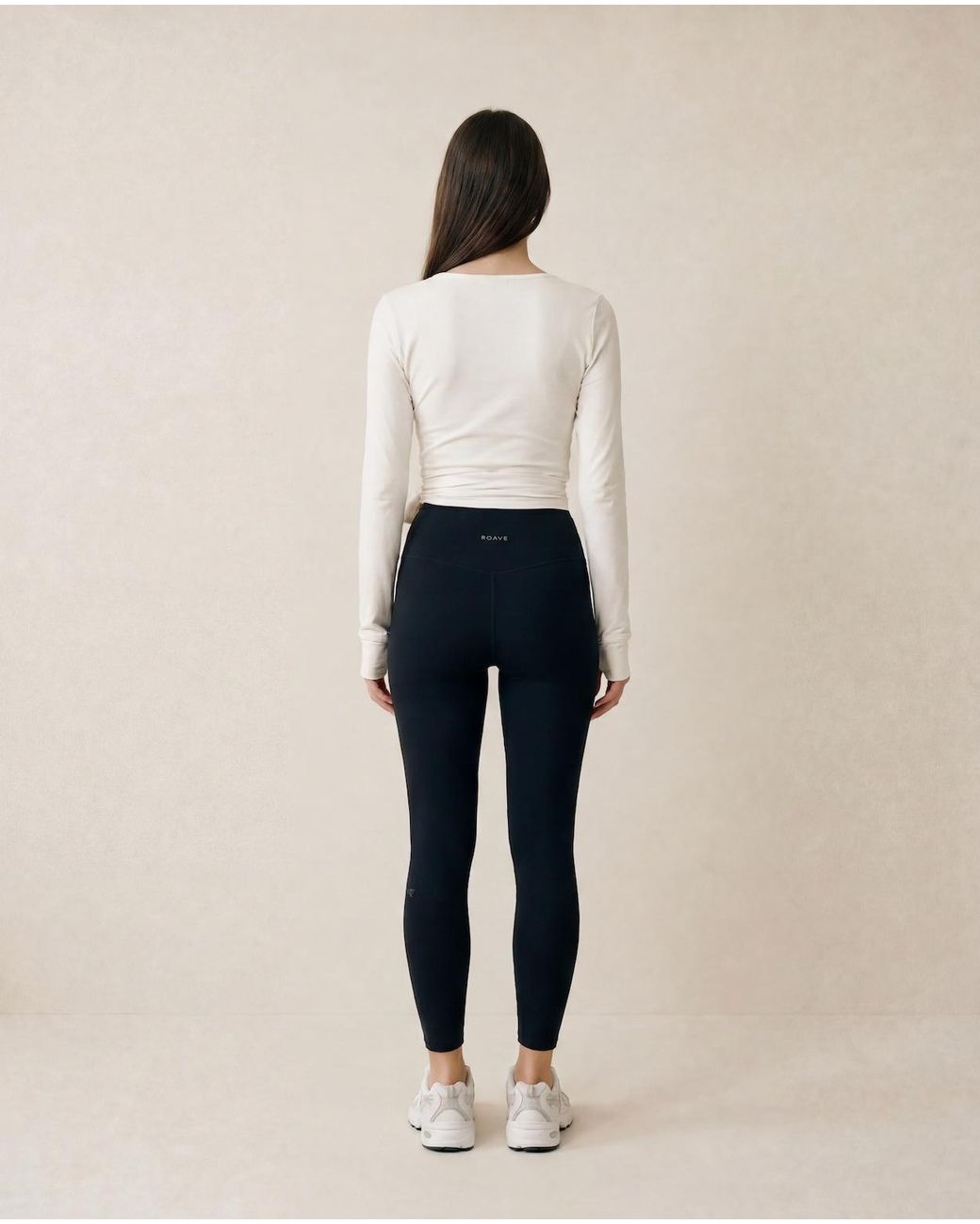 ROAV White Bex Wrap Ballet Top