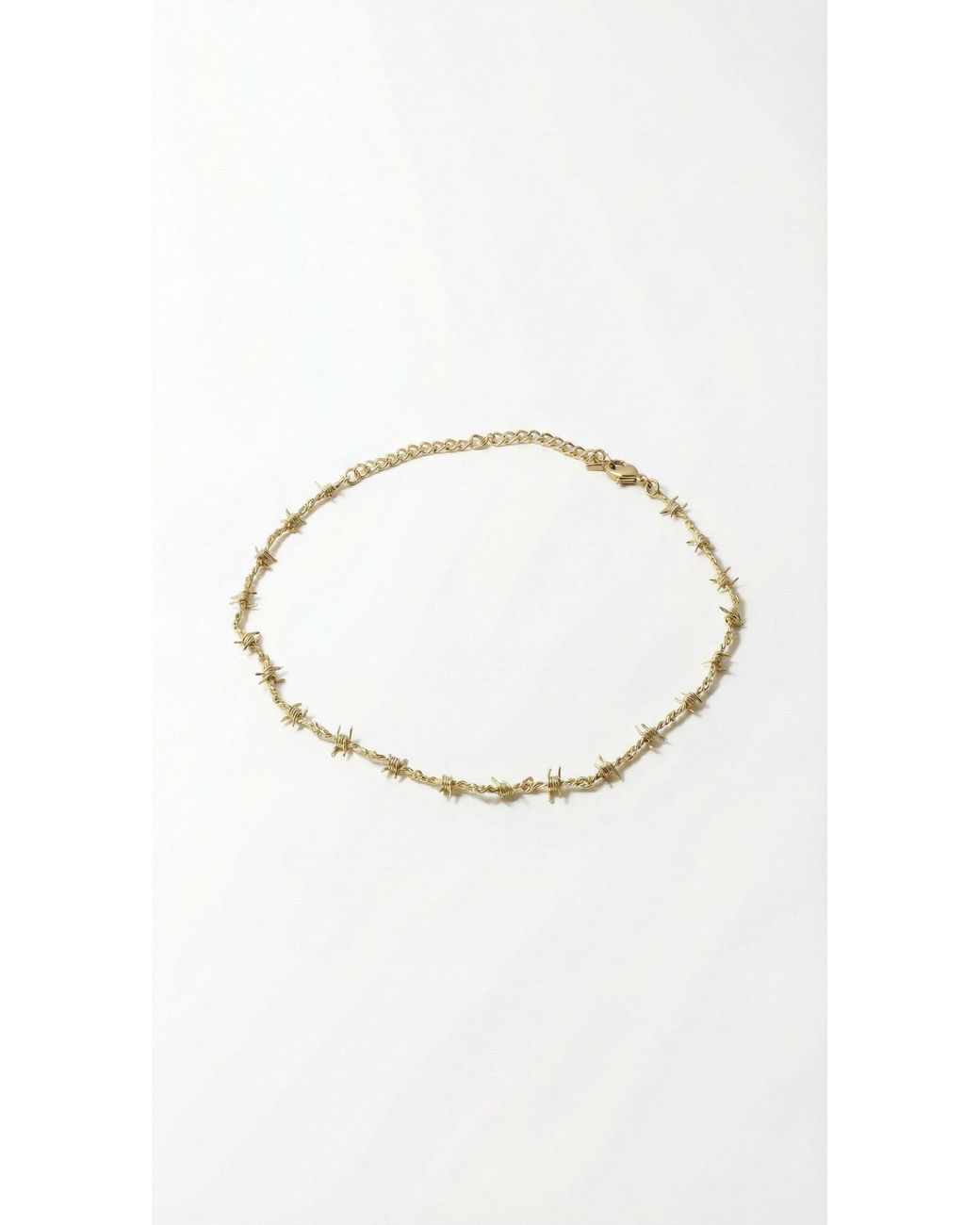 The M Jewelers Metallic The Barb Wire Choker Danielle Guizio X