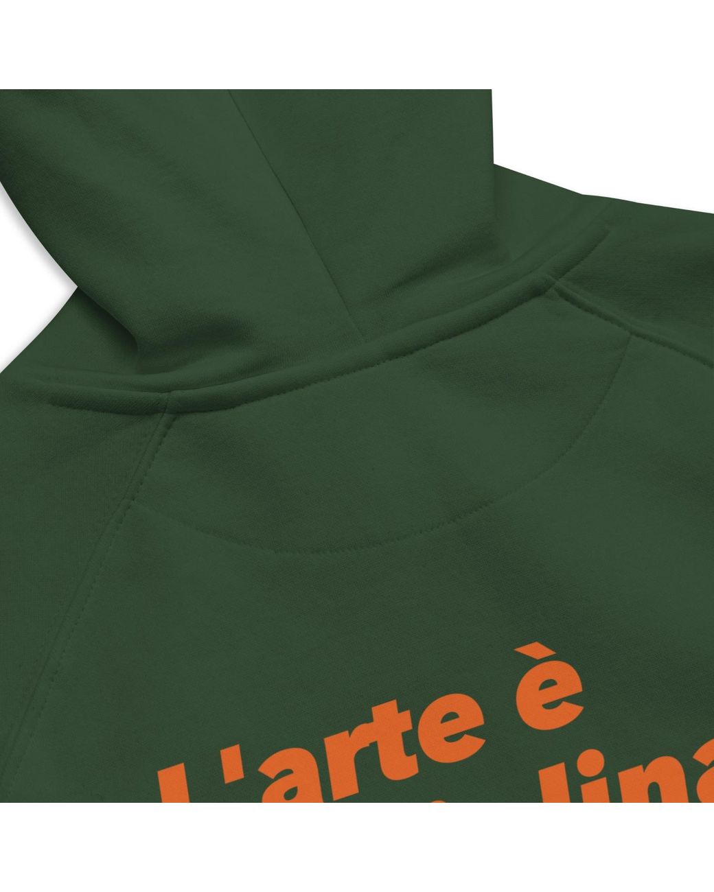 Anchor and Crew Green Bottle Art & Momentum Creative Standard Organic Cotton Hoodie for men