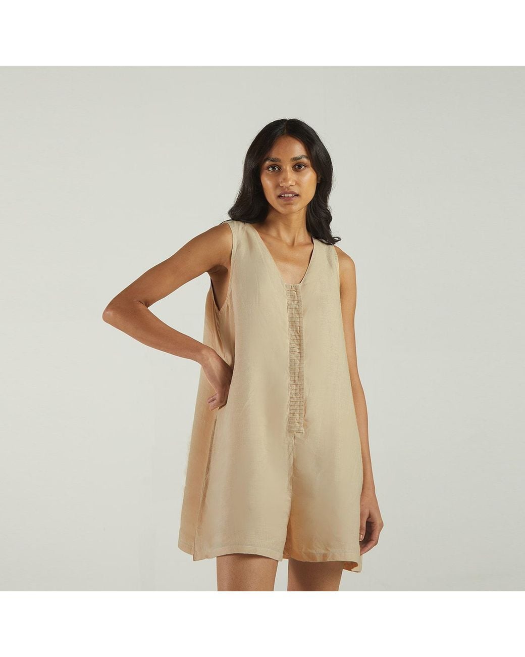 REISTOR Natural Neutrals Romp & Play Romper